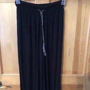 100% Rayon pants black pair and maroon pair